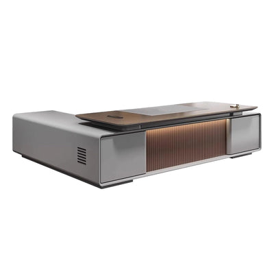 Torque · Modern L-Shaped Executive Desk