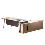 Escritorio ejecutivo Tullio en forma de L de 95