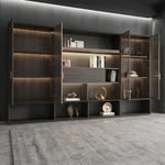 Stellan · Office Shelves w/ Integrated Lighting & Storage