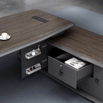Ultra · Modern L-Shaped Executive Desk