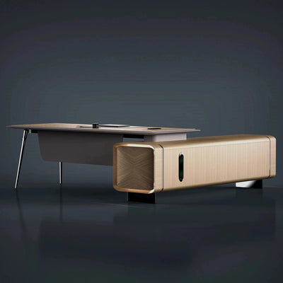 Valentino · Modern L-Shaped Executive Desk