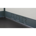 Estación de trabajo de oficina Vienna con cubículo en forma de L de 57 a 228