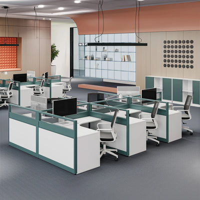 Vienna · L-Shaped Cubicle Workstation