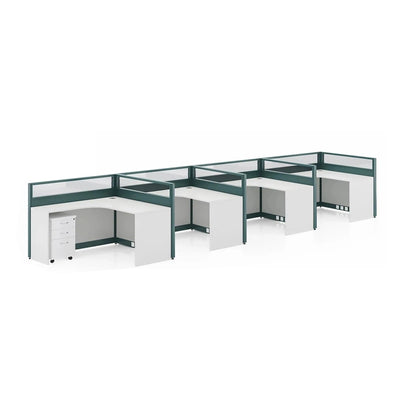 Trevik · L-Shaped Cubicle Workstation