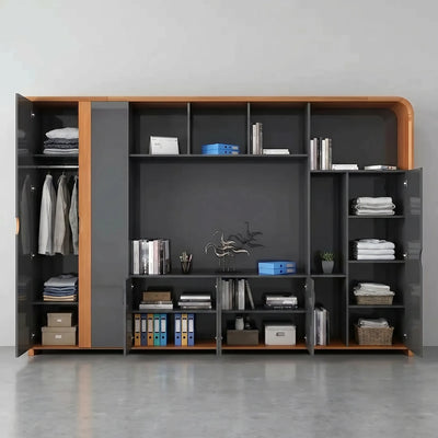 Euler · Office Shelves w/ Wardrobe & Storage