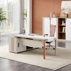 West · Modern L-Shaped Executive Desk
