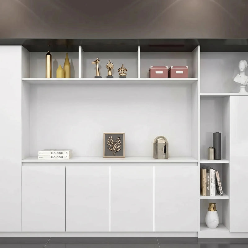 Turing · Office Shelves w/ Wardrobe & Storage