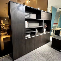 Yun · Black Office Shelves & Storage