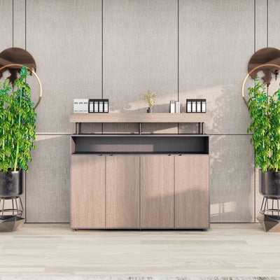Yvette · Office Credenza Cabinet Sideboard