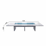 Zephyr · Conference Room Table, White