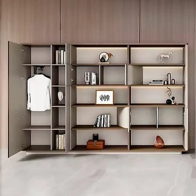Zion · Office Shelves w/ Lighting & Storage