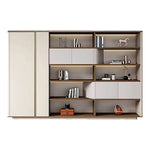 Zion · Office Shelves w/ Lighting & Storage