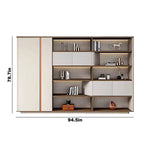 Zion · Office Shelves w/ Lighting & Storage