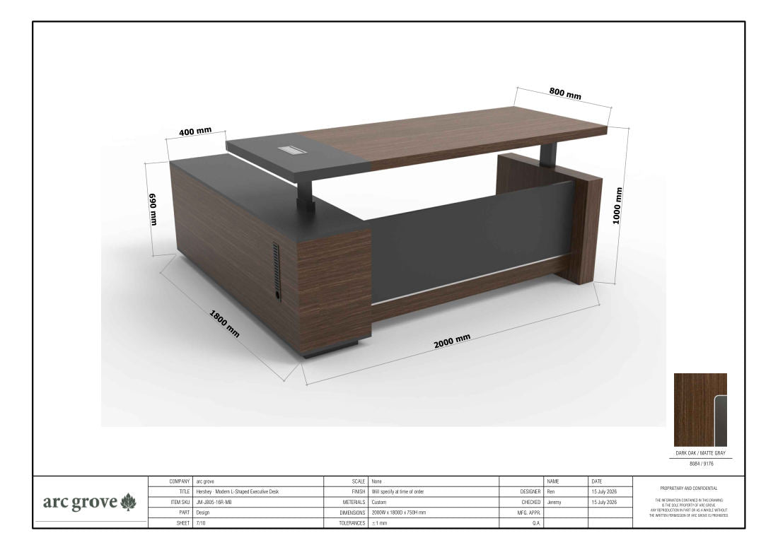 August project spec, sheet 3 of 5