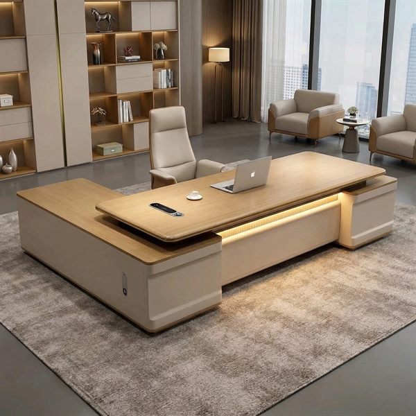 Arc Grove desk in luxury office