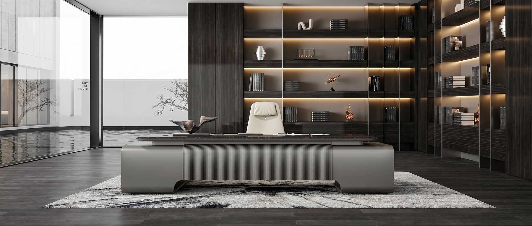 We believe in a<br>beautiful office.